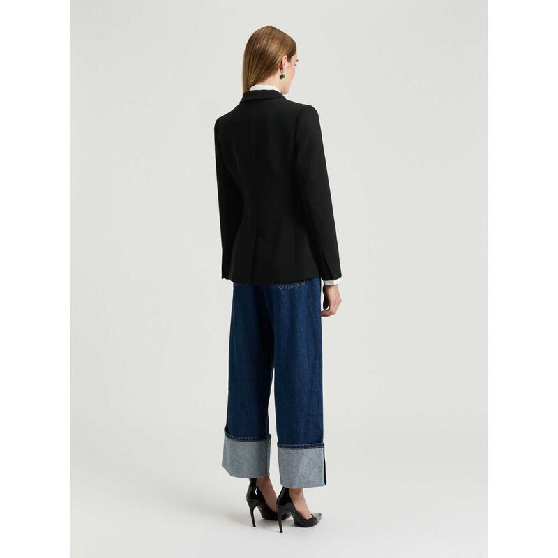 Veronika Maine Double Weave Blazer image number 1